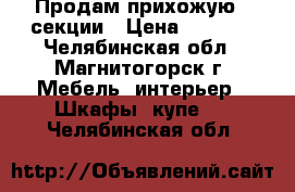 Продам прихожую 3 секции › Цена ­ 8 500 - Челябинская обл., Магнитогорск г. Мебель, интерьер » Шкафы, купе   . Челябинская обл.